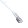 Akyga AK-SC-34 cavo DC di servizio per alimentatore notebook MagSafe L, 85 W, 1,2 m, per Apple, bianco