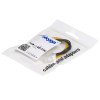 Akyga AK-CA-10 cavo adattatore alimentazione ATX P4 4 pin (M) a EPS 8 pin (F), 15 cm