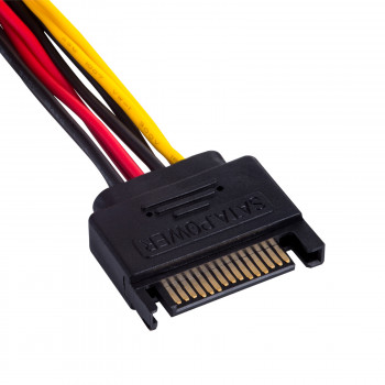 Akyga AK-CA-31 cavo distributore alimentazione SATA, SATA (connettore maschio) a 2x SATA (connettore femmina), 2x 15 cm