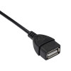 Akyga AK-AD-09 cavo adattatore OTG Micro USB-B (M) a USB-A (F), 15 cm, nero