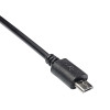 Akyga AK-AD-09 cavo adattatore OTG Micro USB-B (M) a USB-A (F), 15 cm, nero