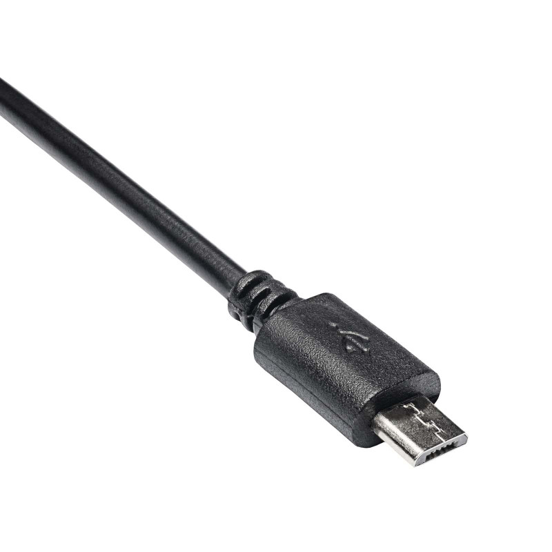 Akyga AK-AD-09 cavo adattatore OTG Micro USB-B (M) a USB-A (F), 15 cm, nero