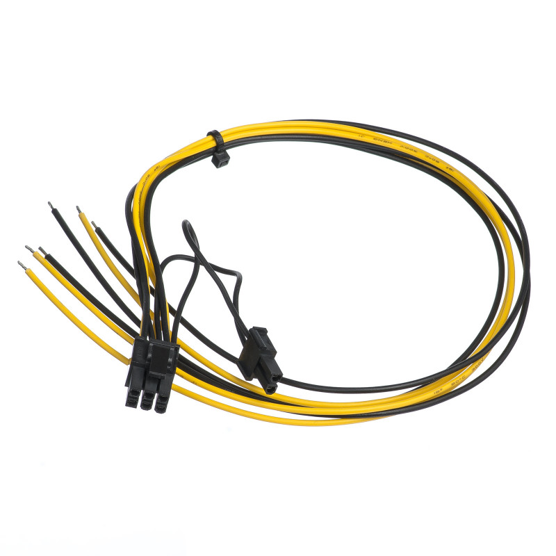 Akyga AK-SC-20 cavo di servizio per alimentatore PC PCIe 6+2 pin connettore maschio, 45 cm