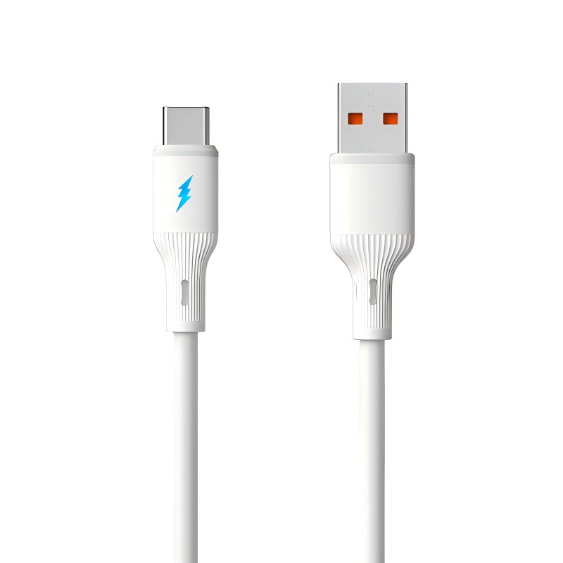 Akyga AK-USB-60 Cavo da USB-A (M) a USB-C (M), USB 2.0, 1,8 m, silicone