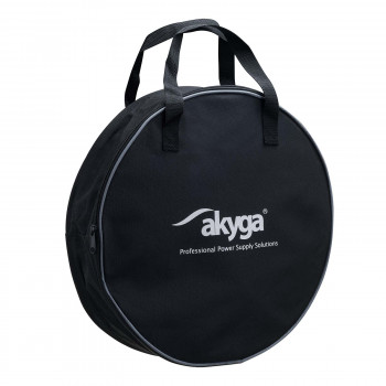 Akyga AK-AC-02 borsa porta cavo di ricarica EV, impermeabile, nero