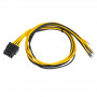 Akyga AK-SC-22 cavo di servizio per alimentatore PC connettore EPS 8 pin (4+4), 45 cm