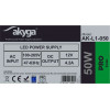Akyga AK-L1-050 alimentatore switching LED 12 V, 4,2 A, 50 W, IP20
