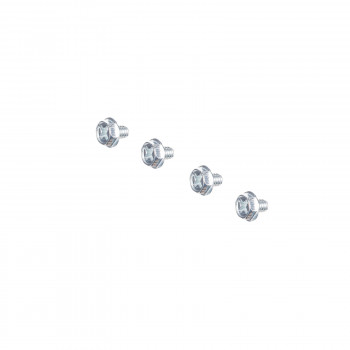 Akyga AK-CA-79 set di viti di fissaggio per alimentatore ATX, 4 pz., acciaio zincato