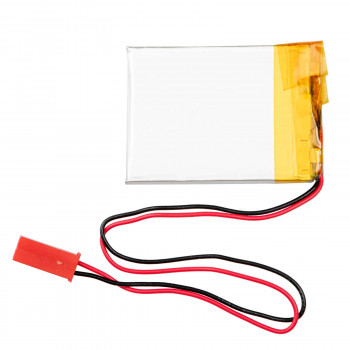 Akyga AKY0300 batteria ricaricabile Li-Po LP303040 3,7 V 320 mAh con PCM, connettore JST 2,54 mm 2 pin, cavo 150 mm