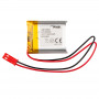 Akyga AKY0662 batteria ricaricabile Li-Po LP103035 3,7 V 1050 mAh con PCM, connettore JST 2,54 mm 2 pin, cavo 150 mm