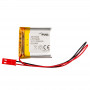 Akyga AKY0658 batteria ricaricabile Li-Po LP753636 3,7 V 1000 mAh con PCM, connettore JST 2,54 mm 2 pin, cavo 150 mm