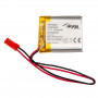 Akyga AKY0622 batteria ricaricabile Li-Po LP883440 3,7 V 1200 mAh con PCM, connettore JST 2,54 mm 2 pin, cavo 150 mm