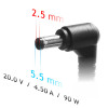 Akyga AK-ND-71 alimentatore per notebook 20 V / 4,5 A, 90 W, 5,5 x 2,5 mm, 1,2 m, per Lenovo