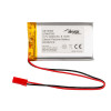 Akyga AKY0393 LP903759 batteria ricaricabile Li-Po 3,7 V 2200 mAh con PCM, connettore maschio JST 2,54 mm 2 pin, cavo 150 mm