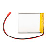 Akyga AKY0826 LP304050 batteria ricaricabile Li-Po 3,7 V 600 mAh con PCM, connettore maschio JST 2,54 mm 2 pin, cavo 150 mm