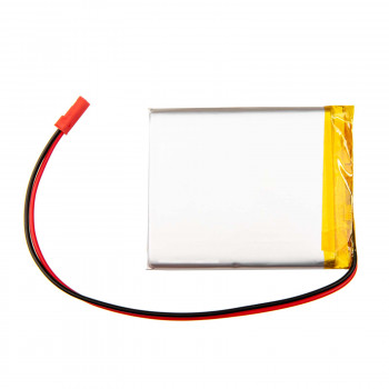 Akyga AKY0826 LP304050 batteria ricaricabile Li-Po 3,7 V 600 mAh con PCM, connettore maschio JST 2,54 mm 2 pin, cavo 150 mm