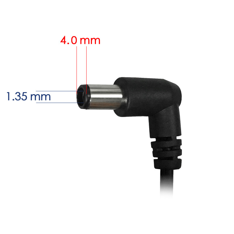 Akyga AK-ND-78 alimentatore da auto per notebook 19 V / 2,37 A, 45 W, 4,0 x 1,35 mm, per ASUS
