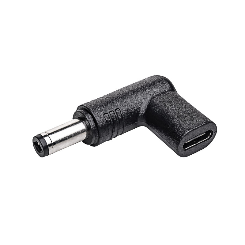 Akyga AK-ND-C02 adattatore di ricarica USB-C a DC 5,5 x 2,1 mm per notebook, 18,5-20 V, 100 W