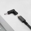 Akyga AK-ND-C06 adattatore di ricarica USB-C a DC 3,0 x 1,0 mm per notebook, 18,5-20 V, 100 W