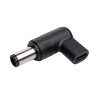 Akyga AK-ND-C07 adattatore di ricarica USB-C a DC 7,4 x 5,0 mm + pin per notebook, 18,5-20 V, 100 W, per HP