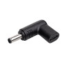 Akyga AK-ND-C10 adattatore di ricarica USB-C a DC 4,5 x 3,0 mm + pin per notebook, 18,5-20 V, 100 W, per Dell