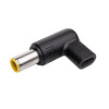 Akyga AK-ND-C12 adattatore di ricarica USB-C a DC 7,9 x 5,5 mm + pin per notebook, 18,5-20 V, 100 W