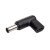 Akyga AK-ND-C14 adattatore di ricarica USB-C a DC 6,5 x 4,4 mm + pin per notebook, 18,5-20 V, 100 W