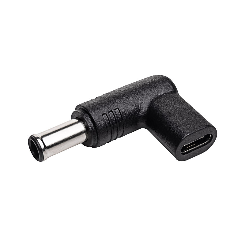 Akyga AK-ND-C14 adattatore di ricarica USB-C a DC 6,5 x 4,4 mm + pin per notebook, 18,5-20 V, 100 W