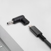 Akyga AK-ND-C17 adattatore di ricarica USB-C a DC 4,8 x 1,7 mm per notebook, 18,5-20 V, 100 W