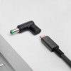 Akyga AK-ND-C18 adattatore di ricarica USB-C a DC 6,3 x 3,0 mm per notebook, 15-16 V, 100 W
