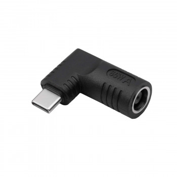Akyga AK-ND-D01 adattatore DC 7,9 x 5,5 mm + pin a USB-C PD per alimentatori notebook, 65 W