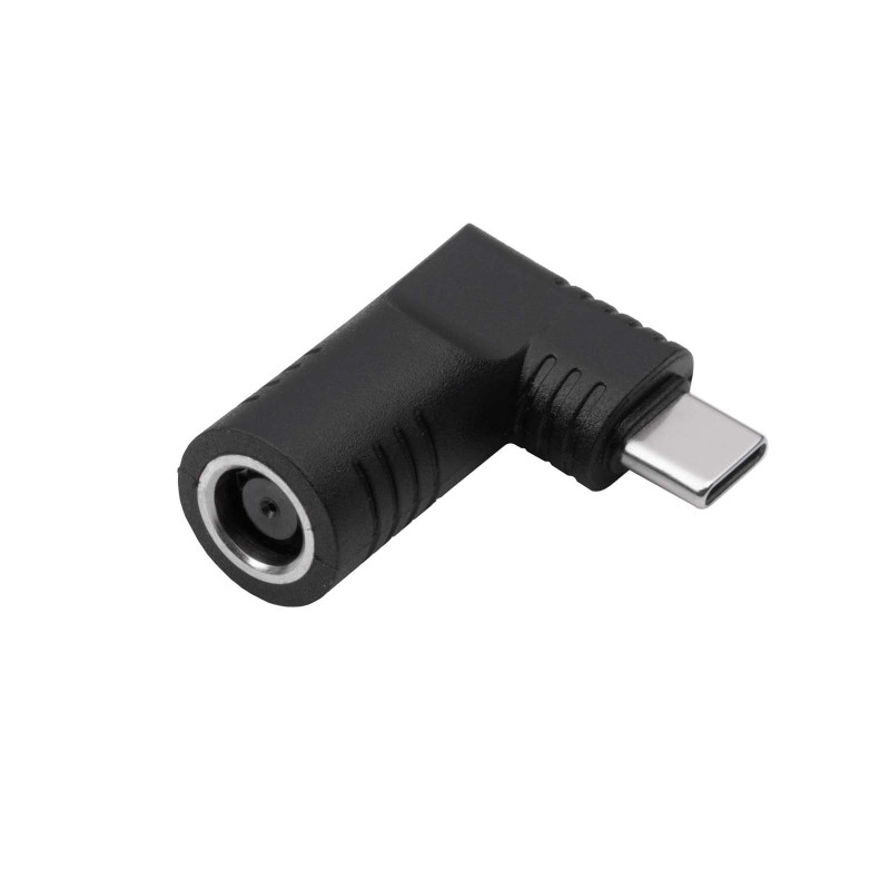 Akyga AK-ND-D02 adattatore DC 7,4 x 5,0 mm + pin a USB-C PD per alimentatori notebook, 65 W