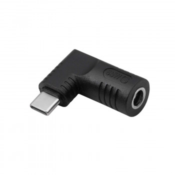 Akyga AK-ND-D07 adattatore DC 5,5 x 2,1 mm a USB-C PD per alimentatori notebook, 65 W, per HP