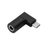 Akyga AK-ND-D07 adattatore DC 5,5 x 2,1 mm a USB-C PD per alimentatori notebook, 65 W, per HP