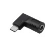 Akyga AK-ND-D08 adattatore DC 5,5 x 1,7 mm a USB-C PD per alimentatori notebook, 65 W, per Dell