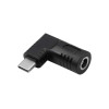 Akyga AK-ND-D09 adattatore DC 5,5 x 3,0 mm + pin a USB-C PD per alimentatori notebook, 65 W, per HP