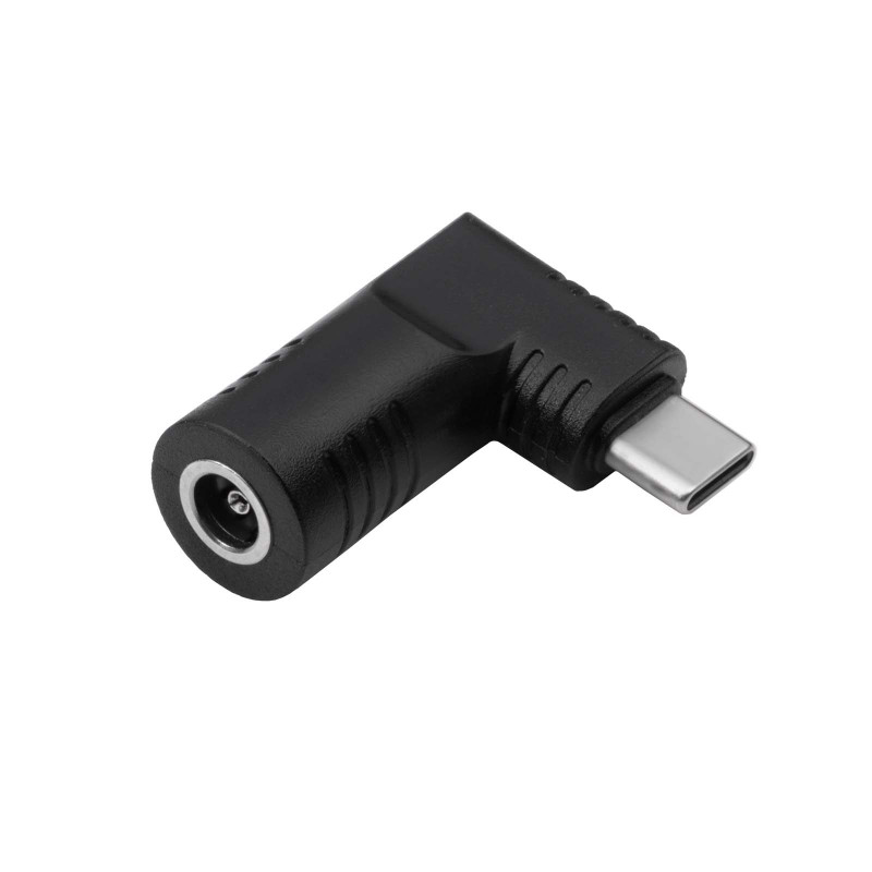 Akyga AK-ND-D09 adattatore DC 5,5 x 3,0 mm + pin a USB-C PD per alimentatori notebook, 65 W, per HP