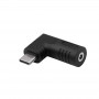 Akyga AK-ND-D17 adattatore DC 3,0 x 1,0 mm a USB-C PD per alimentatori notebook, 65 W