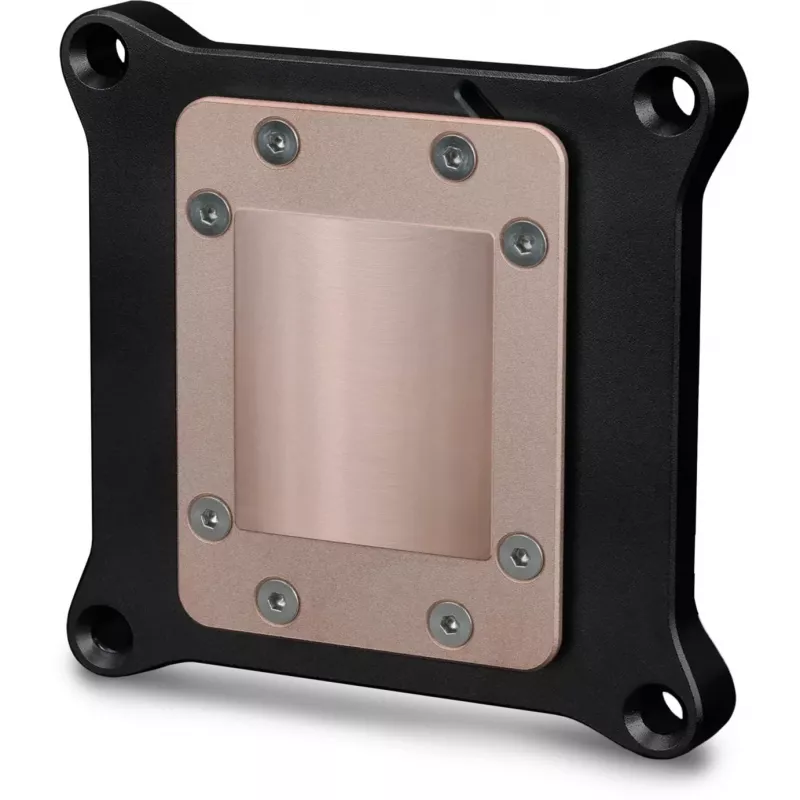 Thermal Grizzly Mycro Pro Stainless Steel dissipatore per CPU, Intel 1700/1851, nero/argento