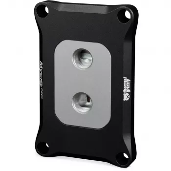 Thermal Grizzly Mycro Pro Stainless Steel dissipatore per CPU, AMD AM4/AM5, nero/argento