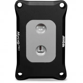 Thermal Grizzly Mycro Pro Stainless Steel dissipatore per CPU, AMD AM4/AM5, nero/argento