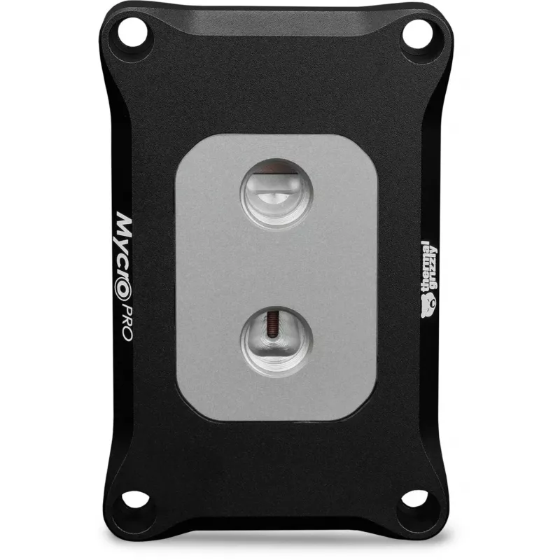 Thermal Grizzly Mycro Pro Stainless Steel dissipatore per CPU, AMD AM4/AM5, nero/argento