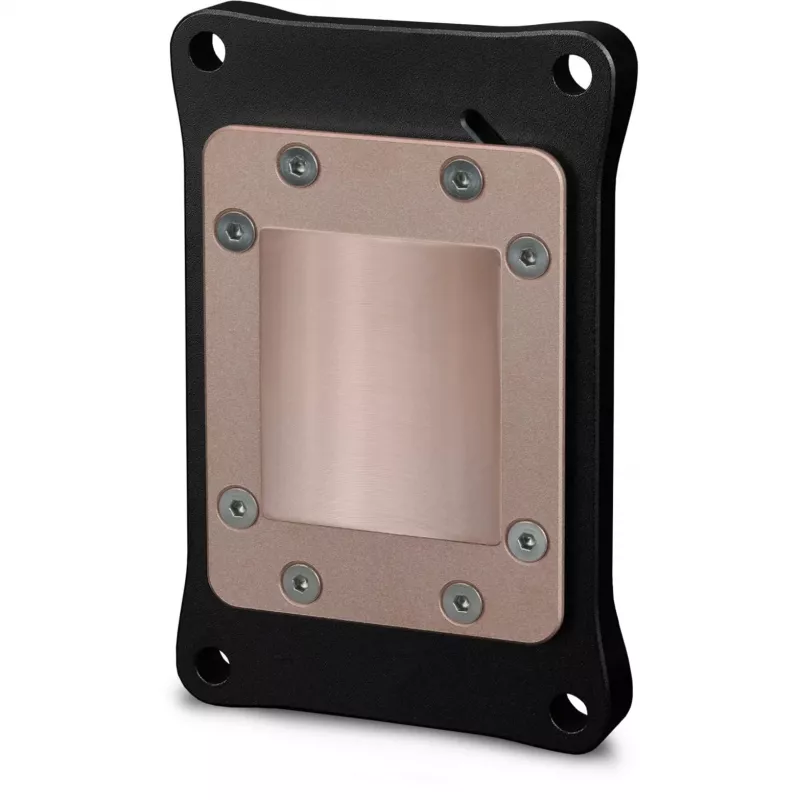 Thermal Grizzly Mycro Pro Stainless Steel dissipatore per CPU, AMD AM4/AM5, nero/argento