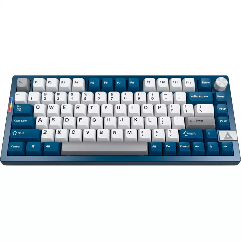 Montech MK PRO 75 tastiera, layout DE, Gateron G Pro 3.0 Brown, blu/bianco