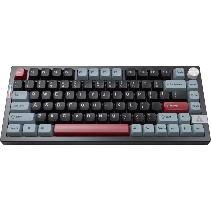 Montech MK PRO 75 tastiera, layout DE, Gateron G Pro 3.0 Yellow, nero/multicolore