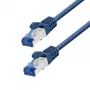 LogiLink CP4036S cavo patch Cat.6A CCA S/FTP LSZH, 1 m, blu
