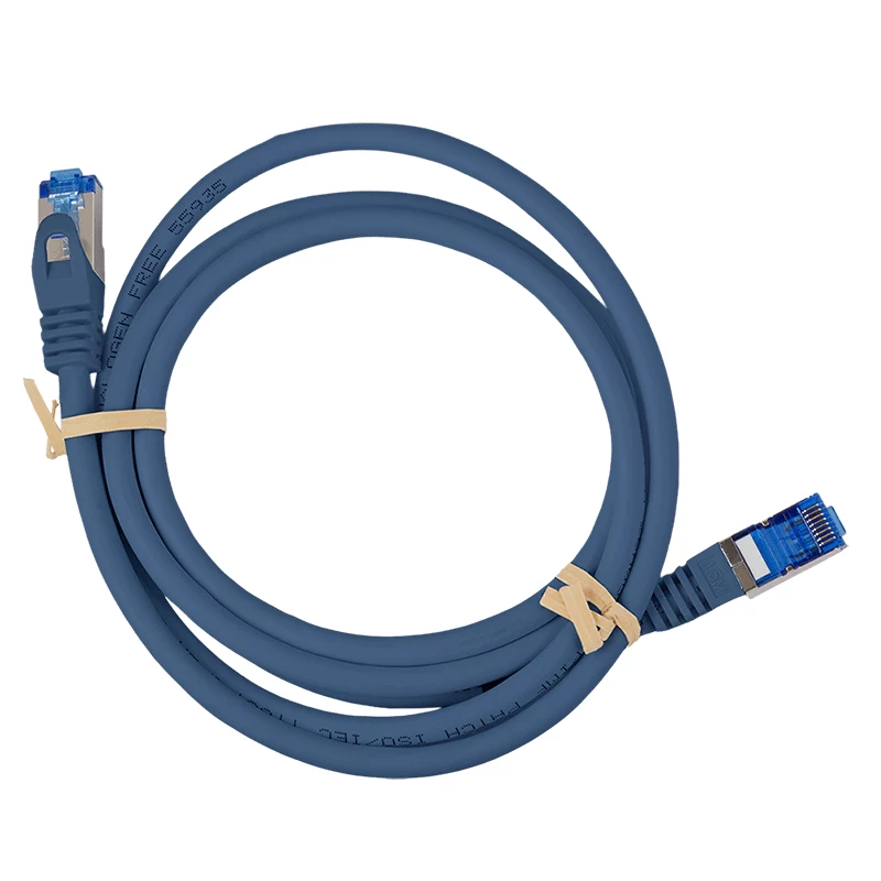 LogiLink CP4036S cavo patch Cat.6A CCA S/FTP LSZH, 1 m, blu