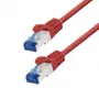 LogiLink CP4034S cavo patch Cat.6A S/FTP, CCA, LSZH, 1 m, rosso