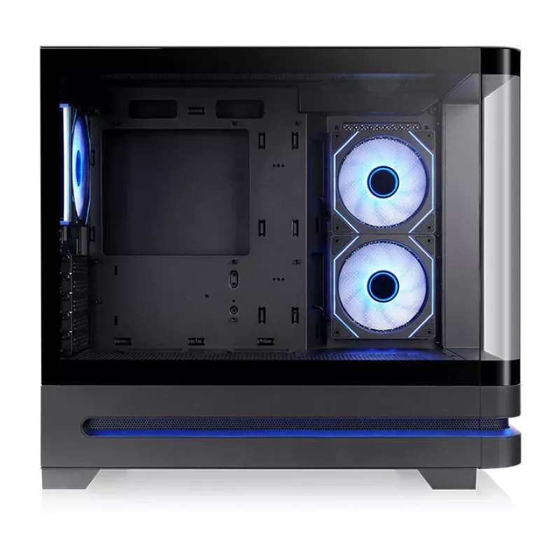 Thermaltake Arcus 190 TG ARGB case per PC Mini Tower, nero, vetro temperato