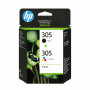 HP 305 confezione multipla di cartucce d'inchiostro originali (2 pz), tricolore e nera